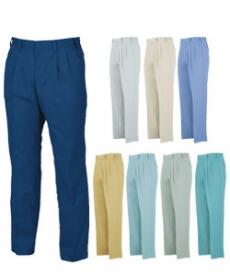 [春夏用]プリーツロンMINIワンタックスラックス(02-1290)