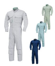 [春夏用]【特別価格】帯電防止プリーツロンサマーつなぎ(02-1298)