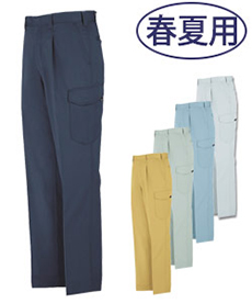 [春夏用]ワンタックカーゴパンツ(02-1496)
