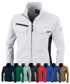 [秋冬用]裏綿ストレッチブルゾン[男女兼用](02-1500)