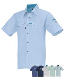 [春夏用]クレスタ21半袖シャツ(02-1552)