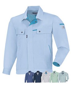 [春夏用]クレスタ21長袖ブルゾン(02-1554)