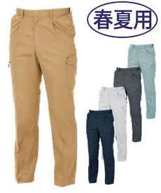 [春夏用]ワンタックピタリティカーゴパンツ(02-1636)