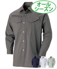 [春夏用]帯電防止トロピカル長袖シャツ(02-1693)