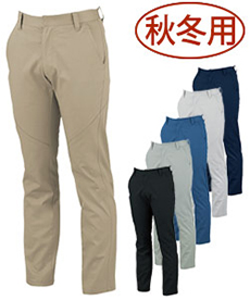 [秋冬用]T/Cストレッチスラックス(02-1722)