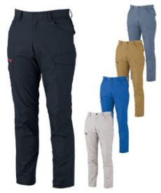 [秋冬用]リップストップストレッチカーゴパンツ(02-1743)