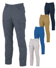 [春夏用]リップストップストレッチカーゴパンツ(02-1756)