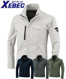 [春夏用]エコTCストレッチ長袖ブルゾン[男女兼用](02-1774)