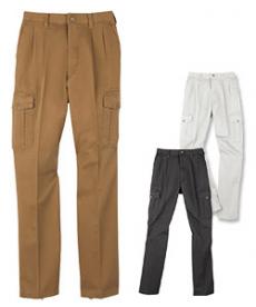 [秋冬用]ワンタックカーゴパンツ(02-1783)