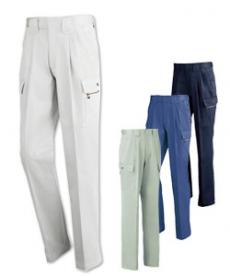 [秋冬用]綿100%ワンタックカーゴパンツ(02-2073)