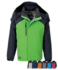 [秋冬用]トップサーモ軽量防寒ブルゾン[男女兼用](02-232)