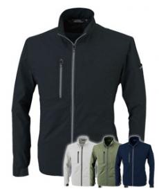 [春夏用]長袖ブルゾン[男女兼用](02-2514)