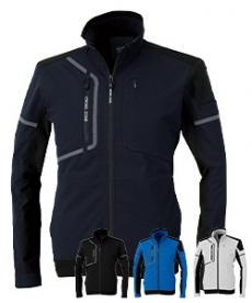 [春夏用]2WAYストレッチ長袖エコブルゾン[男女兼用](02-2534)