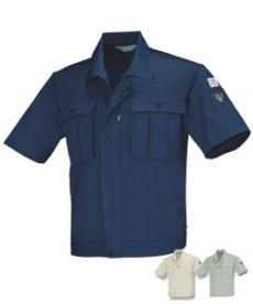 [春夏用]リサイクリーン半袖ブルゾン(02-3191)