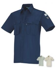 [春夏用]リサイクリーン半袖シャツ(02-3192)