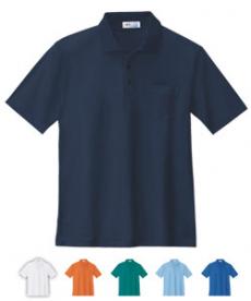 [春夏用]帯電防止半袖ポロシャツ[胸ポケット有り](02-6100)