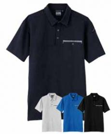 [春夏用]C.ZONE エコストレッチ半袖ポロシャツ[男女兼用](02-6670)