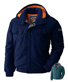 [秋冬用]制電撥水防寒ブルゾン[JIS T8118対応](02-755)