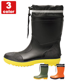 ショート丈安全長靴(02-85763)