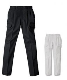 【在庫限り】[秋冬用]ワンタックカーゴパンツ(02-8863)