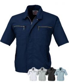 [春夏用]半袖ブルゾン(02-8891)