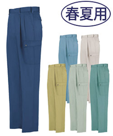 [春夏用]PETボトルリサイクリーンカーゴパンツ(02-9296)