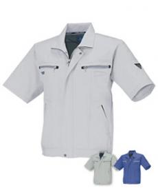 [春夏用]クールボディ半袖ブルゾン(02-9651)