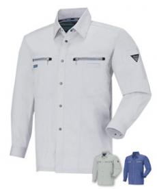 [春夏用]クールボディ長袖シャツ(02-9653)