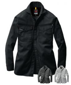 [春夏用]バートル 1103 制電T/Cライトチノ長袖シャツ(03-1103)