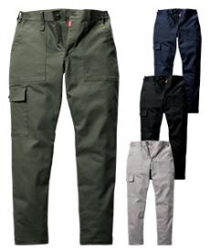 [秋冬用]バートル 5023 ワイドカーゴパンツ[男女兼用](03-5023)