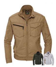 【在庫限り】[春夏用]バートル 5101 リップクロスジャケット[綿100%](03-5101)