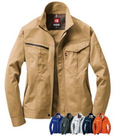 [春夏用]バートル 6081 制電T/Cライトツイルジャケット[JIS T8118適合](03-6081)