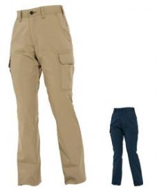 【在庫限り】[春夏用]バートル 6109 T/Cライトチノレディースカーゴパンツ[女性用](03-6109)