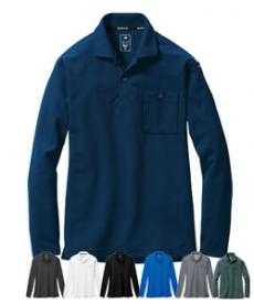 [通年]バートル 665 ドライメッシュ長袖ポロシャツ(03-665)