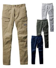 [通年]バートル 682 ストレッチカーゴパンツ[男女兼用](03-682)