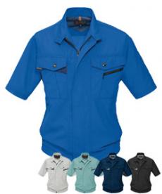 [春夏用]バートル 7062 ソフトトロピカル半袖ブルゾン(03-7062)