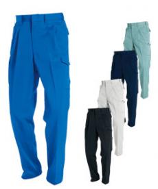 [秋冬用]バートル 7072 ストレッチツイルツータックカーゴパンツ(03-7072)