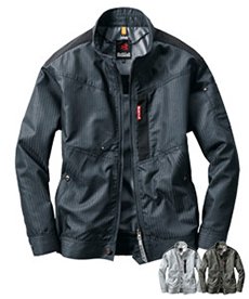 【在庫限り】[春夏用]バートル AC1051 エアークラフトヘリンボーンジャケット[男女兼用](03-AC1051)