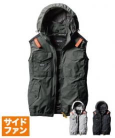 [春夏用]バートル AC1154S エアークラフト サイドファンタクティカルベスト[男女兼用](03-AC1154S)