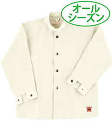 [通年]防炎帆布防護服[上衣](06-MD10T)