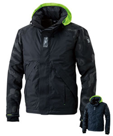 [秋冬用]TS DESIGNメガヒートフラッシュ防水防寒ジャケット(08-18236)