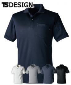 [春夏用]TS DESIGN TecRecycショートスリーブポロシャツ[男女兼用](08-2265)