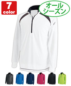 [通年]ロングスリーブハーフジップ(08-3025)