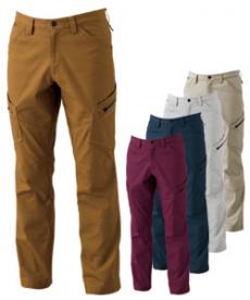 【在庫限り】[通年]ハイブリッドコットンメンズカーゴパンツ[男性用](08-3514)