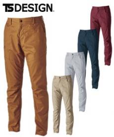 [春夏用]TS DESIGN ハイブリッドコットンライトパンツ[男女兼用](08-3602)