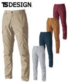 [春夏用]TS DESIGN ハイブリッドコットンライトカーゴパンツ[男女兼用](08-3604)