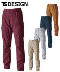 [通年]TS DESIGN ハイブリッドコットンカーゴパンツ[男女兼用](08-3614)