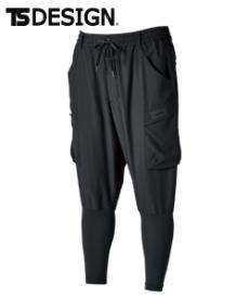 [春夏用]TS DESIGN ニッカーズハイブリッドカーゴパンツ[男女兼用](08-50334)