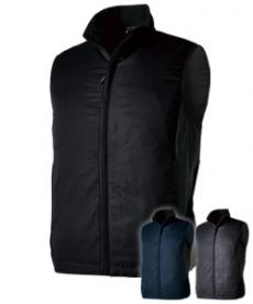 【在庫限り】[秋冬用]防風ストレッチライトウォームベスト[男女兼用](08-6628)