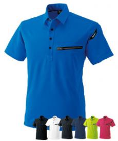 [春夏用]TS DESIGNESワークニットショートポロシャツ[男女兼用](08-81355)